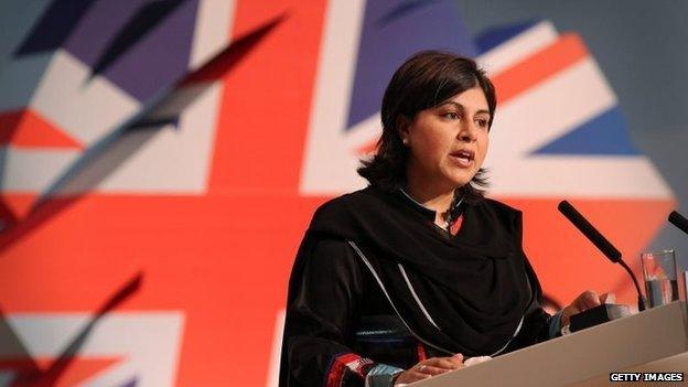 Baroness Warsi