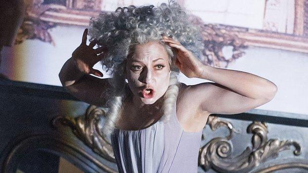 Christiane Karg as Sandrina in La Finta Giardiniera