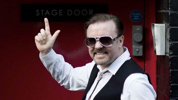 Ricky Gervais as David Brent