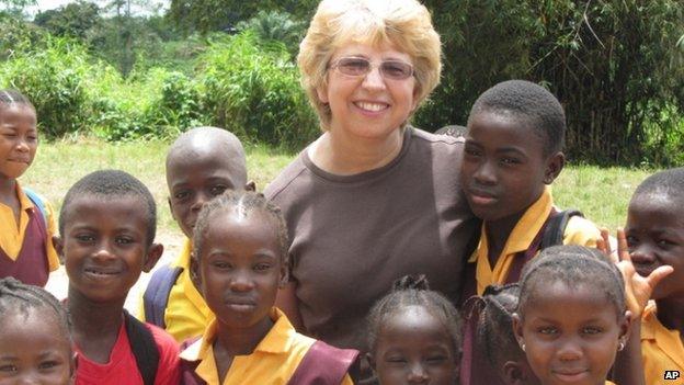 Nancy Writebol in Liberia - October 2013