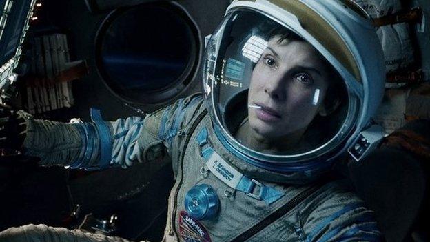 Sandra Bullock in Gravity