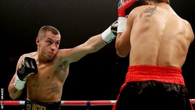 WBA world super-bantamweight champion Scott Quigg