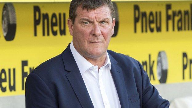 St Johnstone manager Tommy Wright