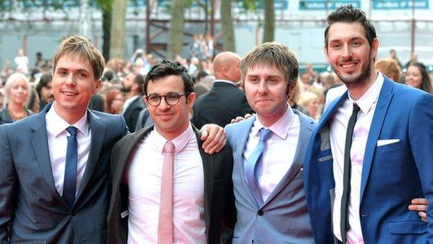 The cast of The Inbetweeners