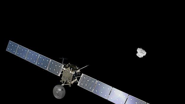 Rosetta approaching 67P