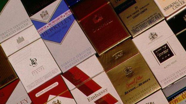 File picture of cigarettes