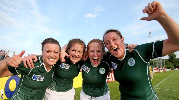 Lynne Cantwell, Fiona Coghlan, Fiona Hayes and Gillian Bourke