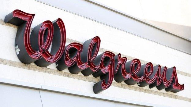 Walgreens sign, Pasadena, California