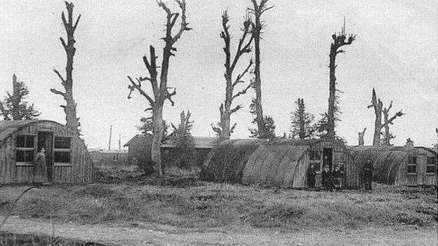 Homes built at Maurepas after World War One