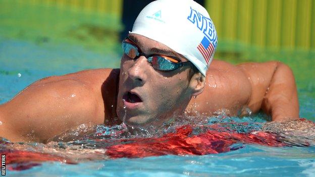 Michael Phelps at the US National Championships