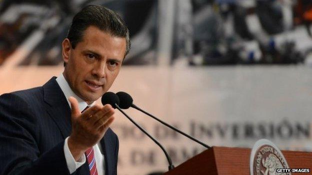 Mexican President Pena Nieto