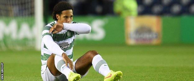 Celtic defender Virgil van Dijk