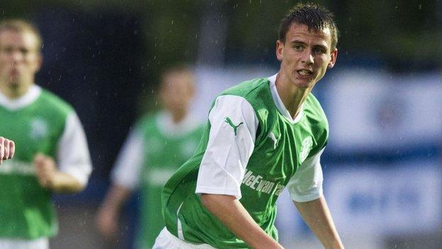 Former Hibs kid Lewis Horner could join Inverness Caledonian Thistle