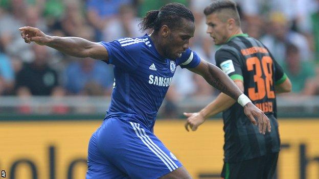 Didier Drogba of Chelsea