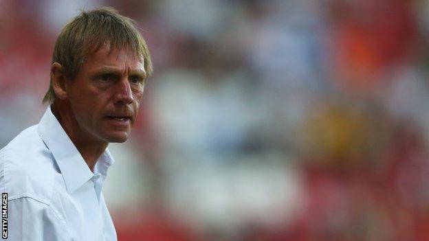 Nottingham Forest manager Stuart Pearce