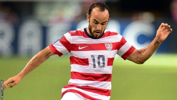 Former Everton forward Landon Donovan