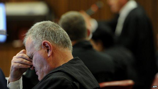 Oscar Pistorius' defence lawyer Barry Roux