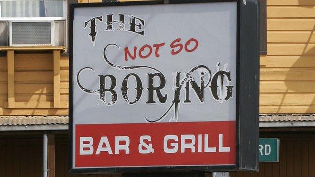 Boring bar and grill