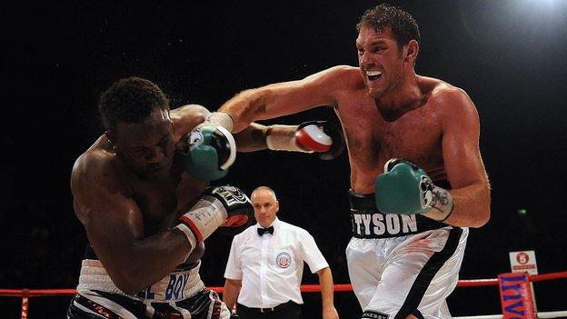 Dereck Chisora and Tyson Fury