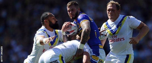 Leeds Rhinos v Warrington Wolves