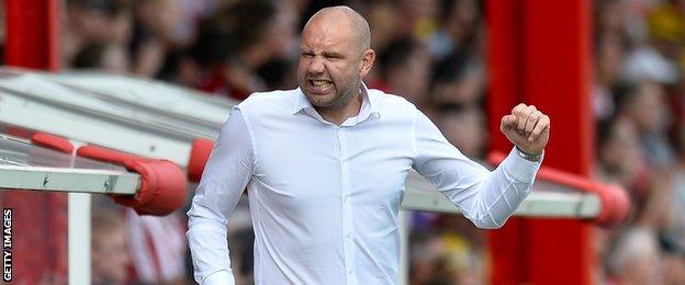 Charlton manager Bob Peeters