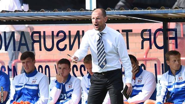 Kilmarnock boss Allan Johnston was pleased with a point away to Dunde