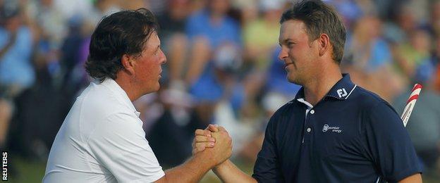 Phil Mickelson and Bernd Wiesberger