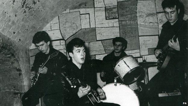 The Beatles at the Cavern Club