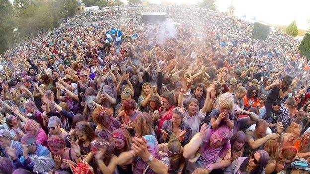 Crowds at Belladrum