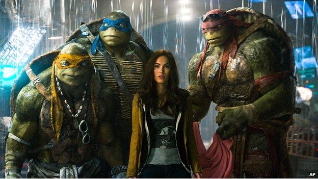 Teenage Mutant Ninja Turtles film still