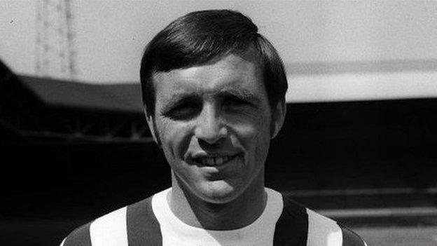 Jeff Astle, the former West Bromwich Albion striker