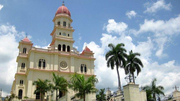 Shrine of Our Lady of El Cobre in Cuba in July 2014