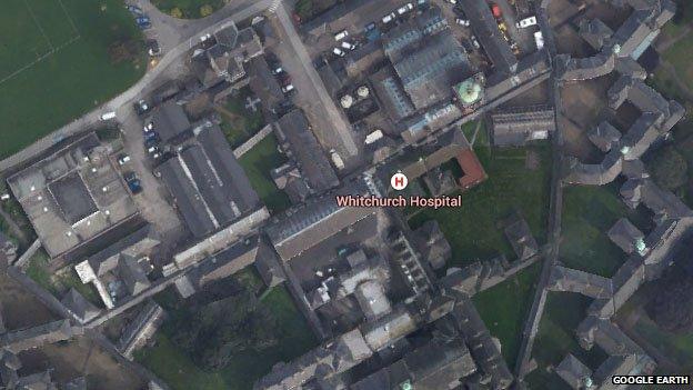 Google map image of Whitchurch grounds