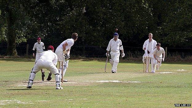 The Lee CC v Manor House cricket WW1 memorial match