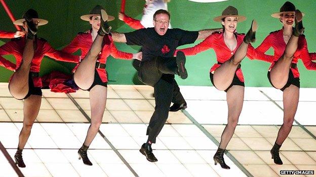 Robin Williams at the 2000 Academy Awards