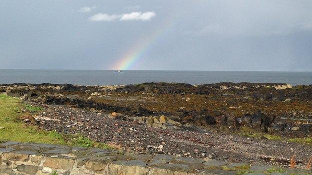 View of Scotland from Donaghadee