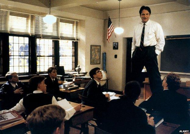 Robin Williams in Dead Poets Society