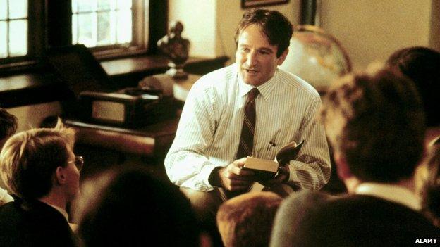 Robin Williams in Dead Poets Society