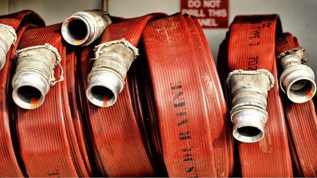 fire hoses