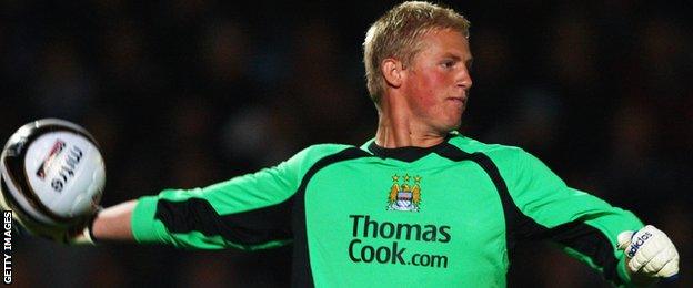 Kasper Schmeichel at Manchester City