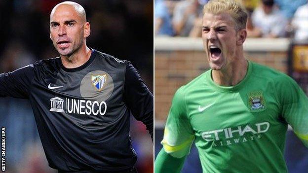 Will Caballero and Joe Hart