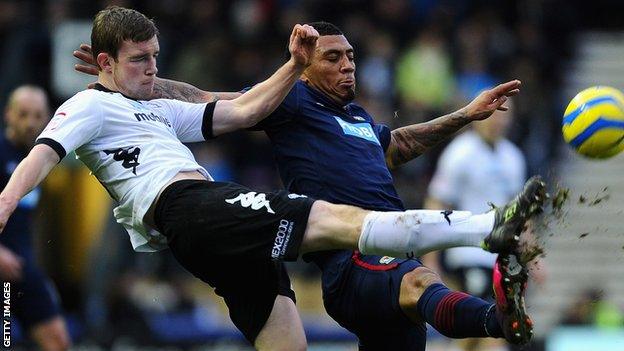 Mark O'Brien has made 35 appearances for Derby County