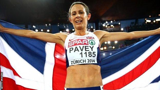 Britain's Jo Pavey