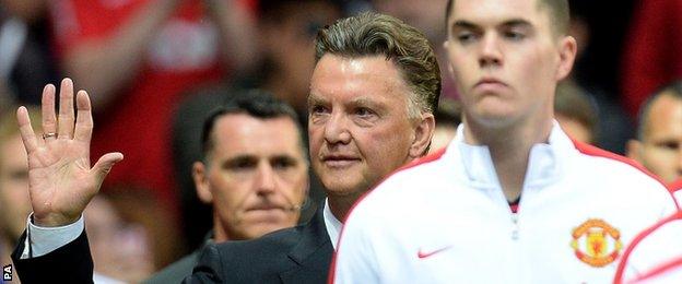 Manchester United manager Louis van Gaal