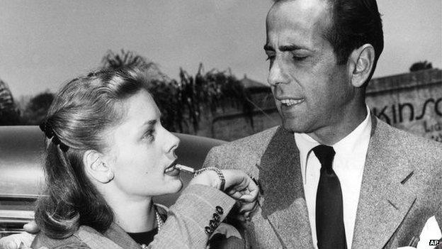 Bacall & Bogart, 25 May 1945