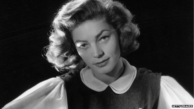 File photo: Lauren Bacall, 1 January 1951