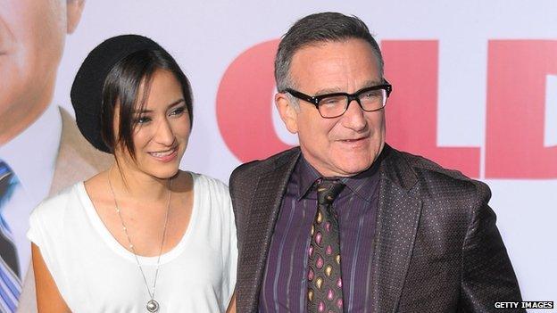 Zelda and Robin Williams