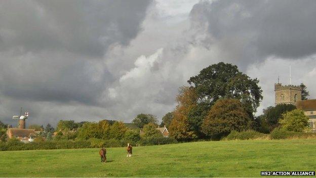 Quainton in Buckinghamshire