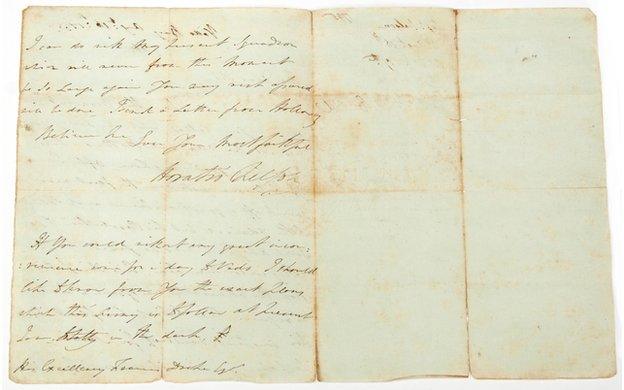 Lord Nelson's letter