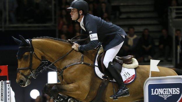 Britain's Scott Brash in action